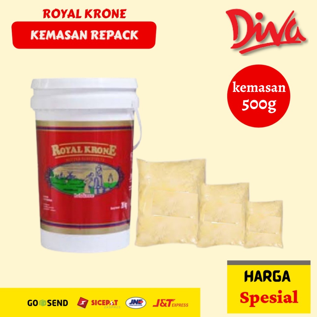 Jual 500gr Royal Krone Mentega Butter Los Shopee Indonesia 9465