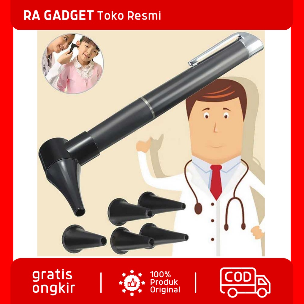 Jual Otoskop Alat Pemeriksa Telinga Otoscopes Otoscope Otoskopi Lampu