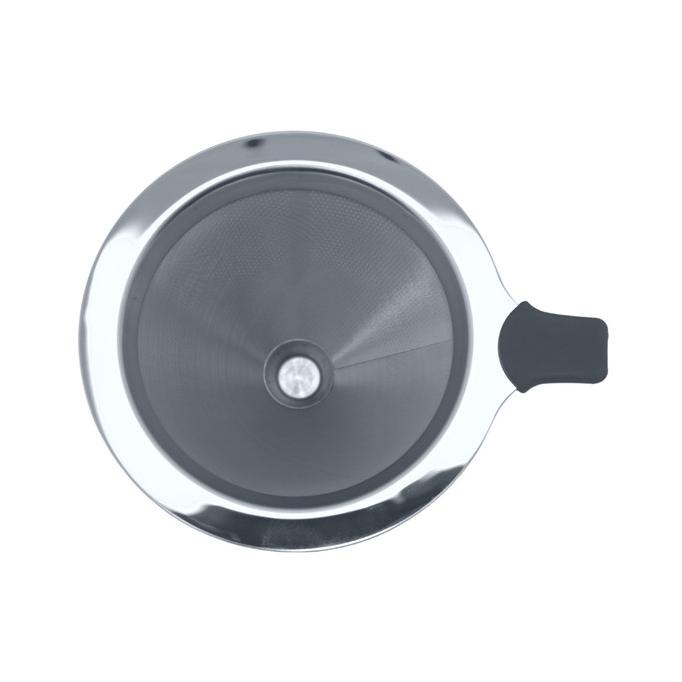 Jual coffee filter stainless dripper v60 double mesh 1-2 cups |gat ...