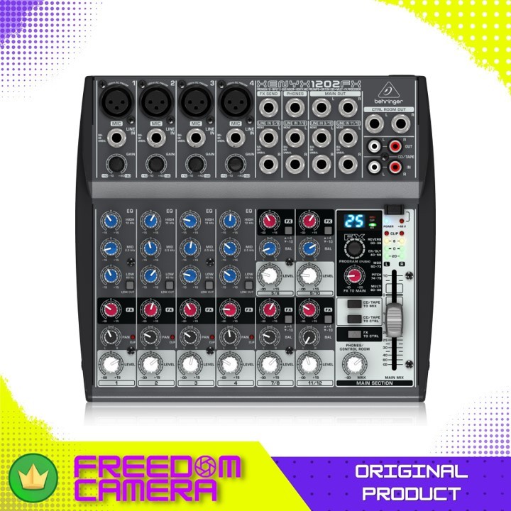 Jual BEHRINGER 1202FX XENYX SMALL MIXER WITH EFFECTS Shopee Indonesia