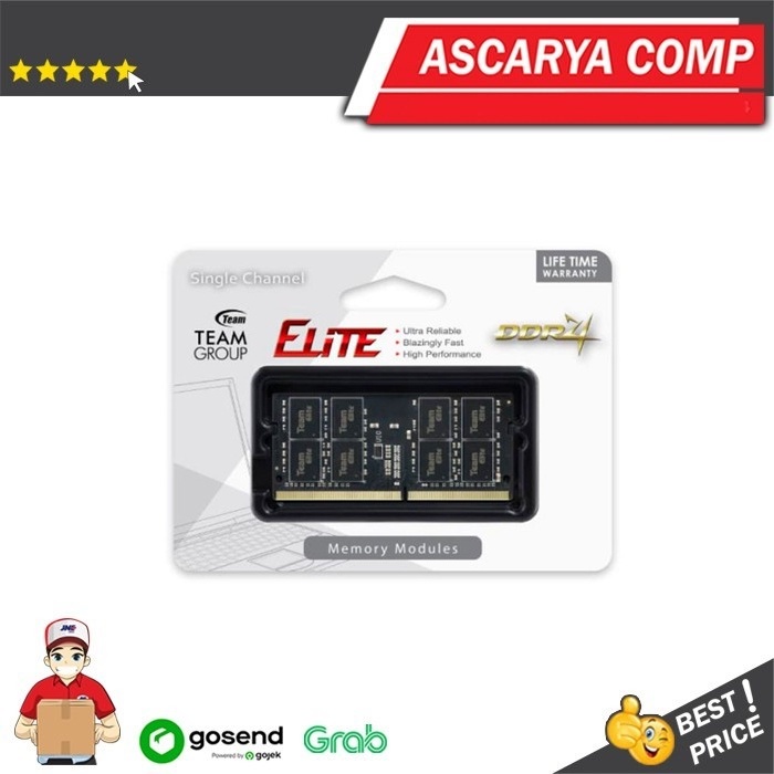 Jual TEAM Elite Memory Sodimm DDR4 8GB 3200Mhz | Shopee Indonesia
