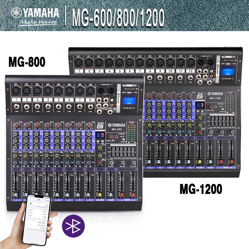 Jual DJ MIXER,pencampur audio,mixer karaoke,yamaha/original MG600
