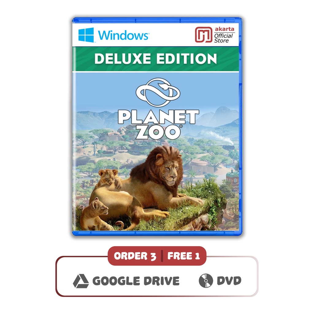 Jual planet zoo deluxe edition shopee indonesia
