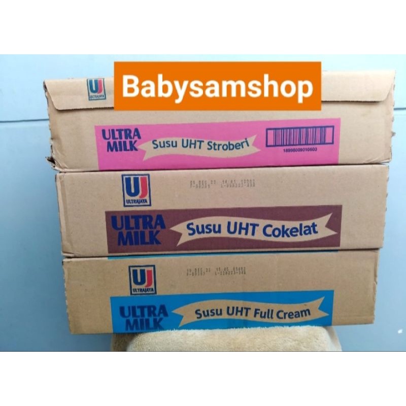 Jual Susu Uht Ultra Milk 125ml Bisa Mix Rasa Khusus Instan 1 Dus Isi 40