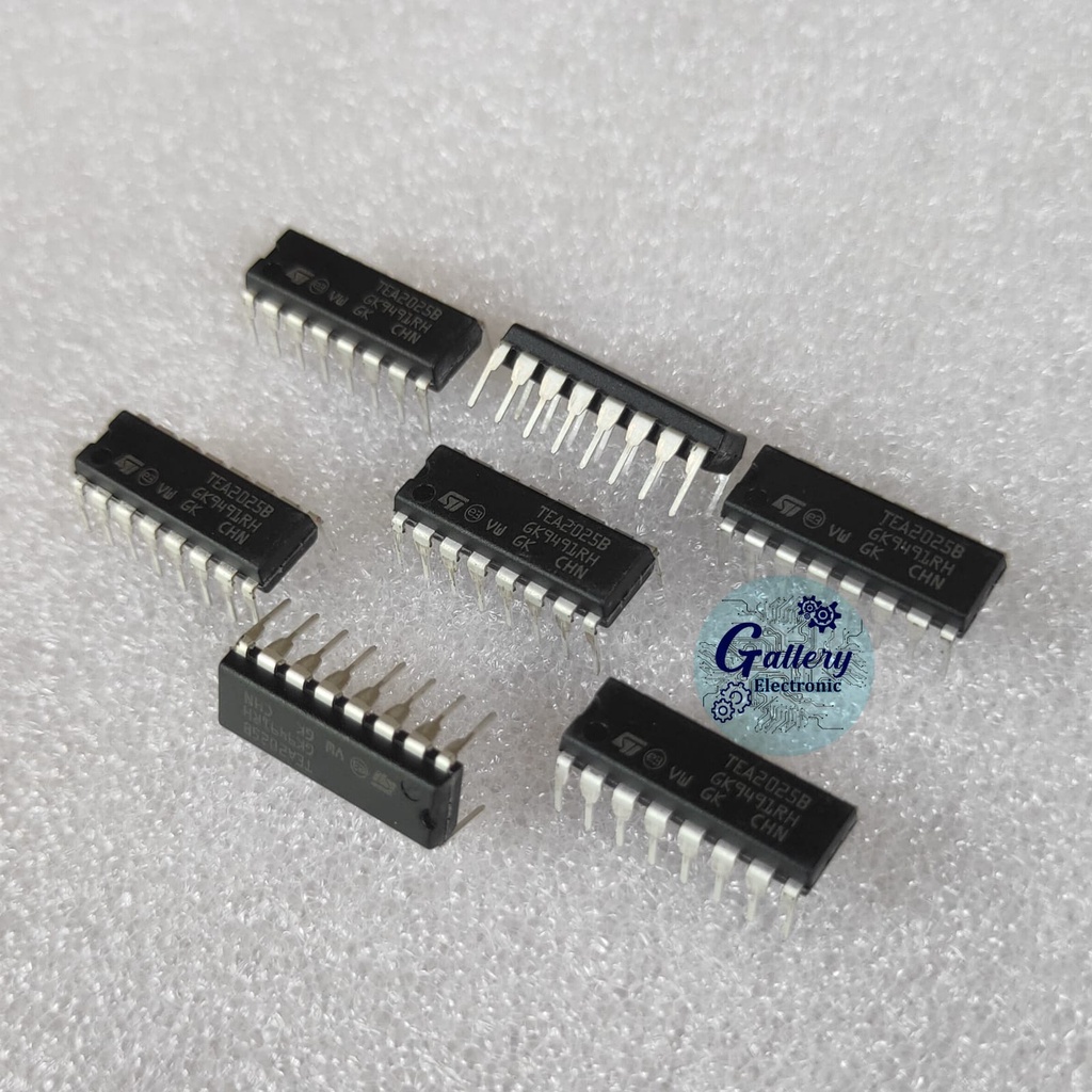 Jual IC TEA2025 ST / TEA 2025B / 2025 Original ST / IC DIP Stereo