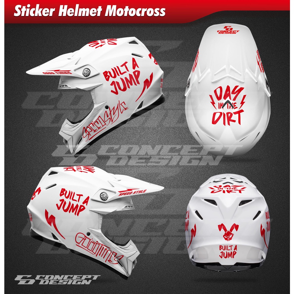 Jual Sticker Helmet Motocross | Shopee Indonesia