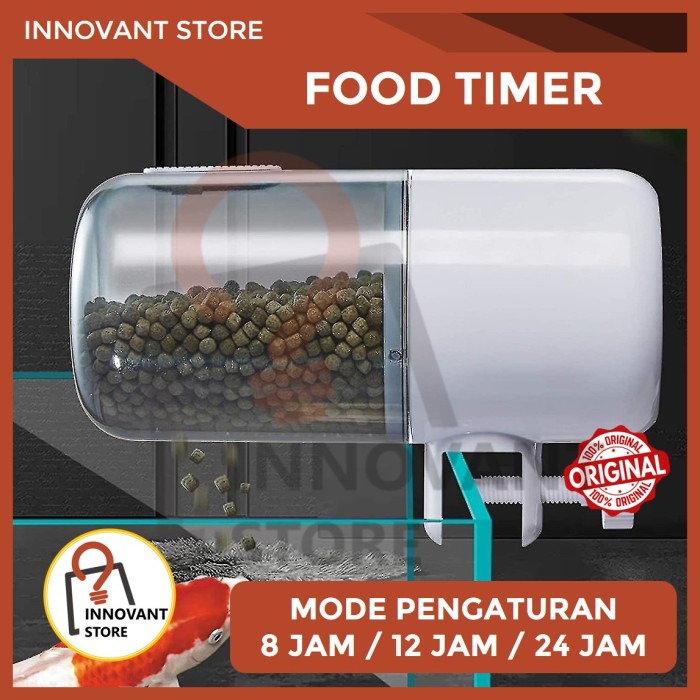 Jual Food Timer Automatic Fish Feeder Aquarium Pemberi Makan Ikan ...