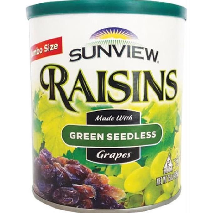 Jual KISMIS SUNVIEW RAISINS GREEN SEEDLESS GRAPES / KISMIS SUNVIEW