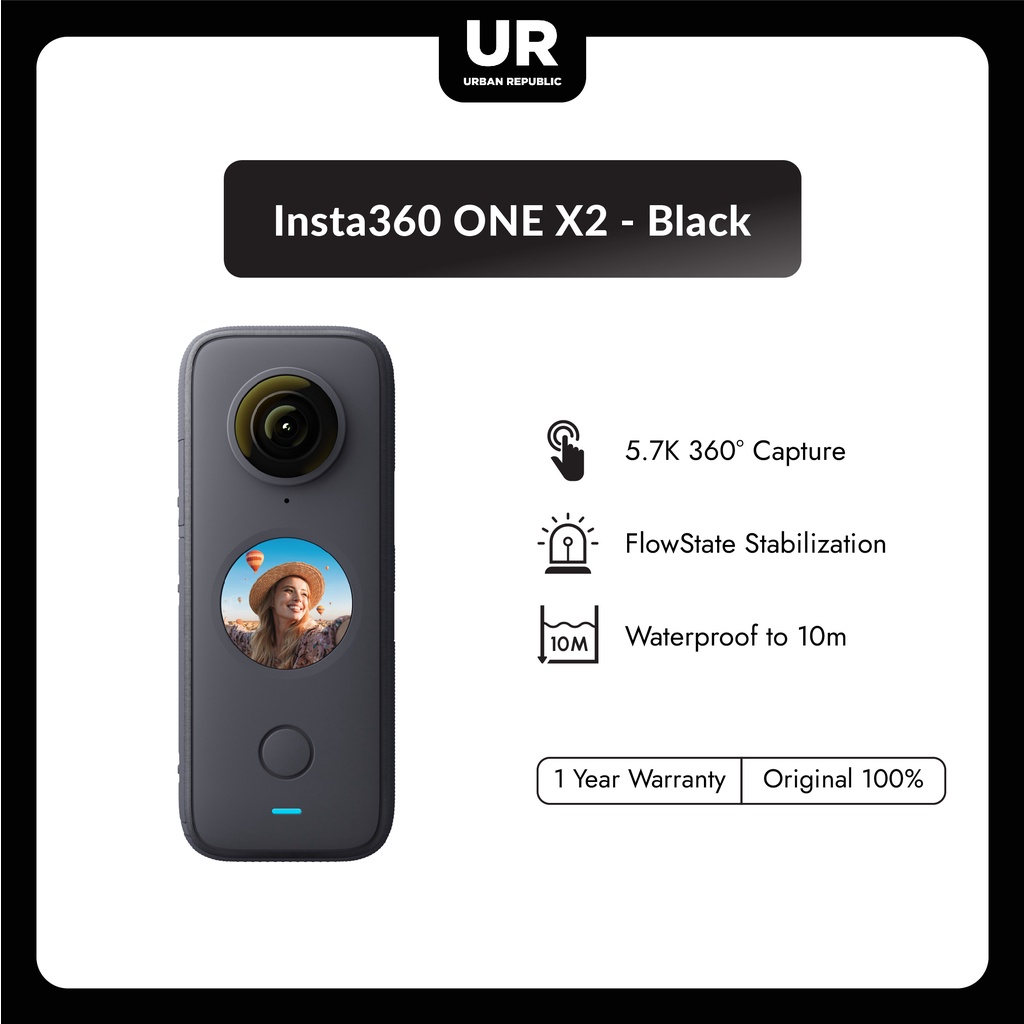 Jual Insta360 ONE X2 - Black | Shopee Indonesia