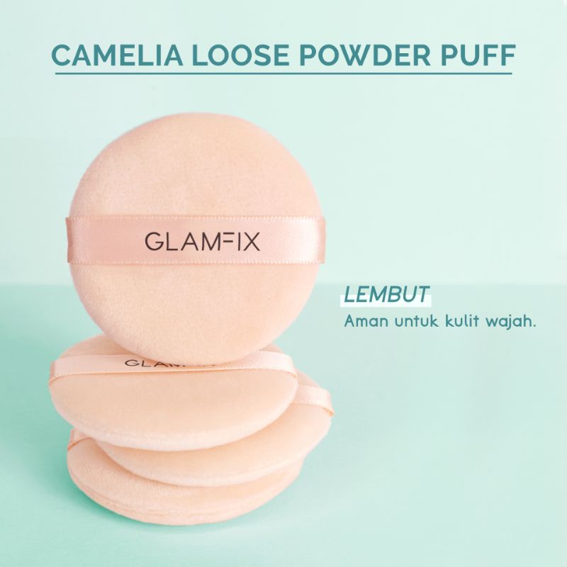Jual Glamfix Camelia Loose Powder Puff Shopee Indonesia