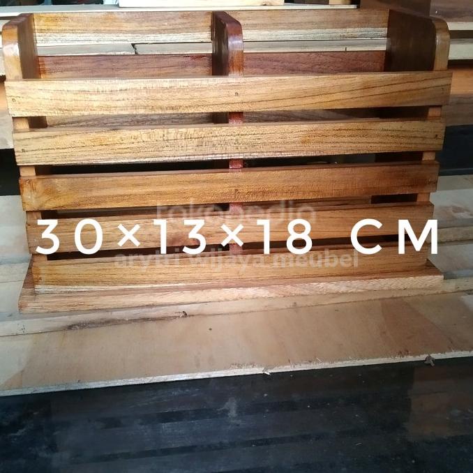 Jual Produk Terbaik] tempat sendok kayu jati 301318 cm | Shopee Indonesia