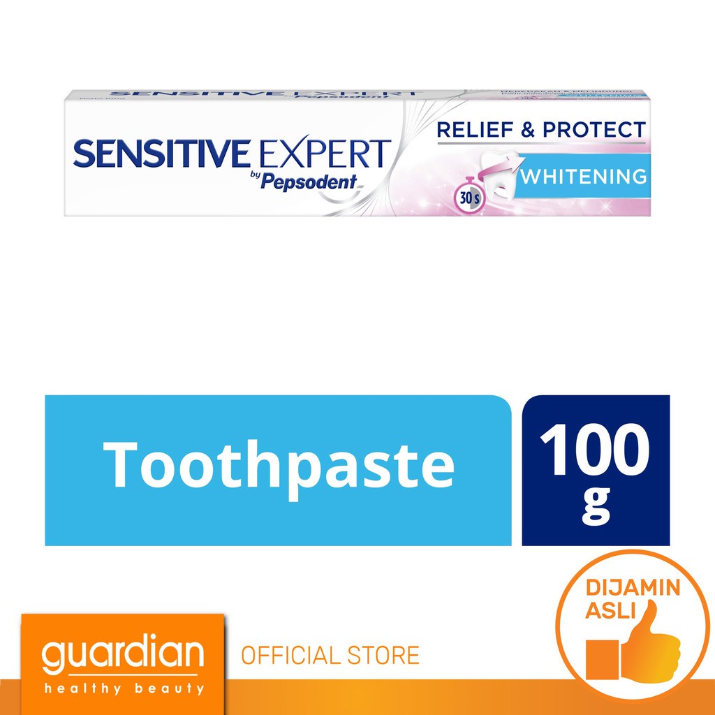 Jual PEPSODENT Tooth Paste Sensitive Expert Whitening 100g | Shopee ...