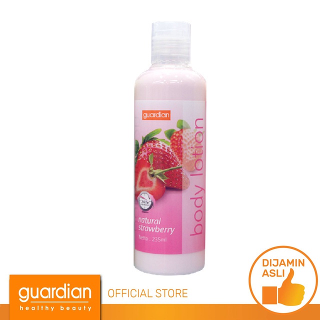 Jual GUARDIAN Body Lotion Strawberry 235ml Shopee Indonesia
