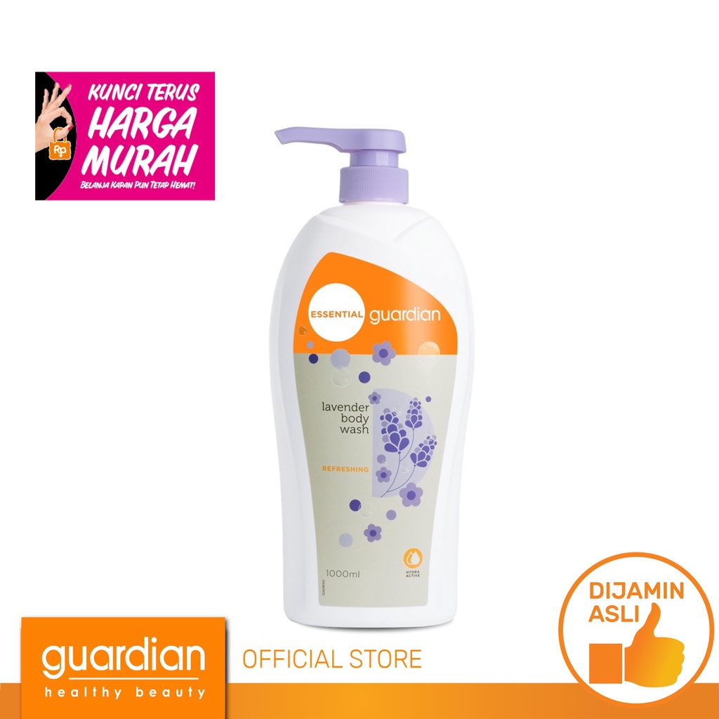 Jual GUARDIAN Essential Refreshing Lavender Body Wash 1L Shopee Indonesia
