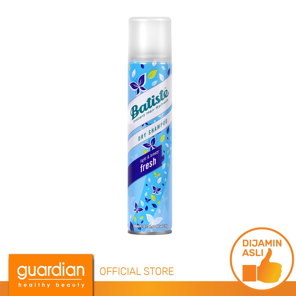 Jual BATISTE Dry Shampoo Light & Breezy Fresh 200ml Shopee Indonesia
