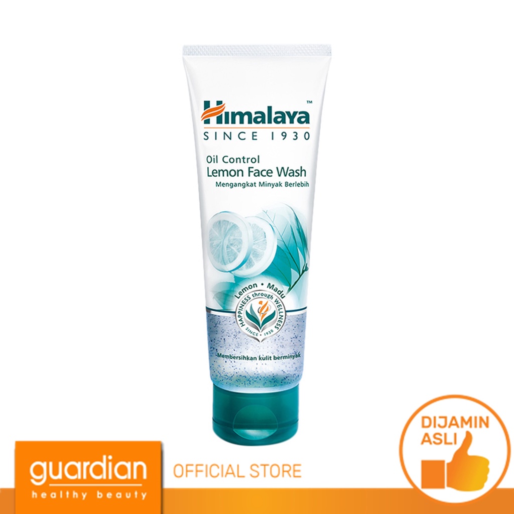 Jual HIMALAYA Oil Control Lemon Face Wash 100ml Shopee Indonesia