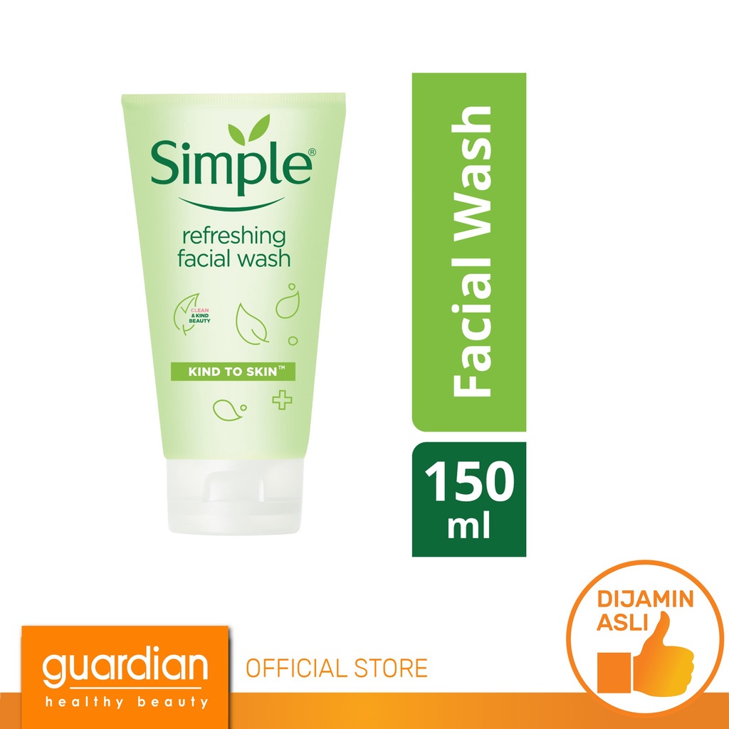 Jual SIMPLE KIND TO SKIN Refreshing Facial Wash 150ml | Shopee Indonesia