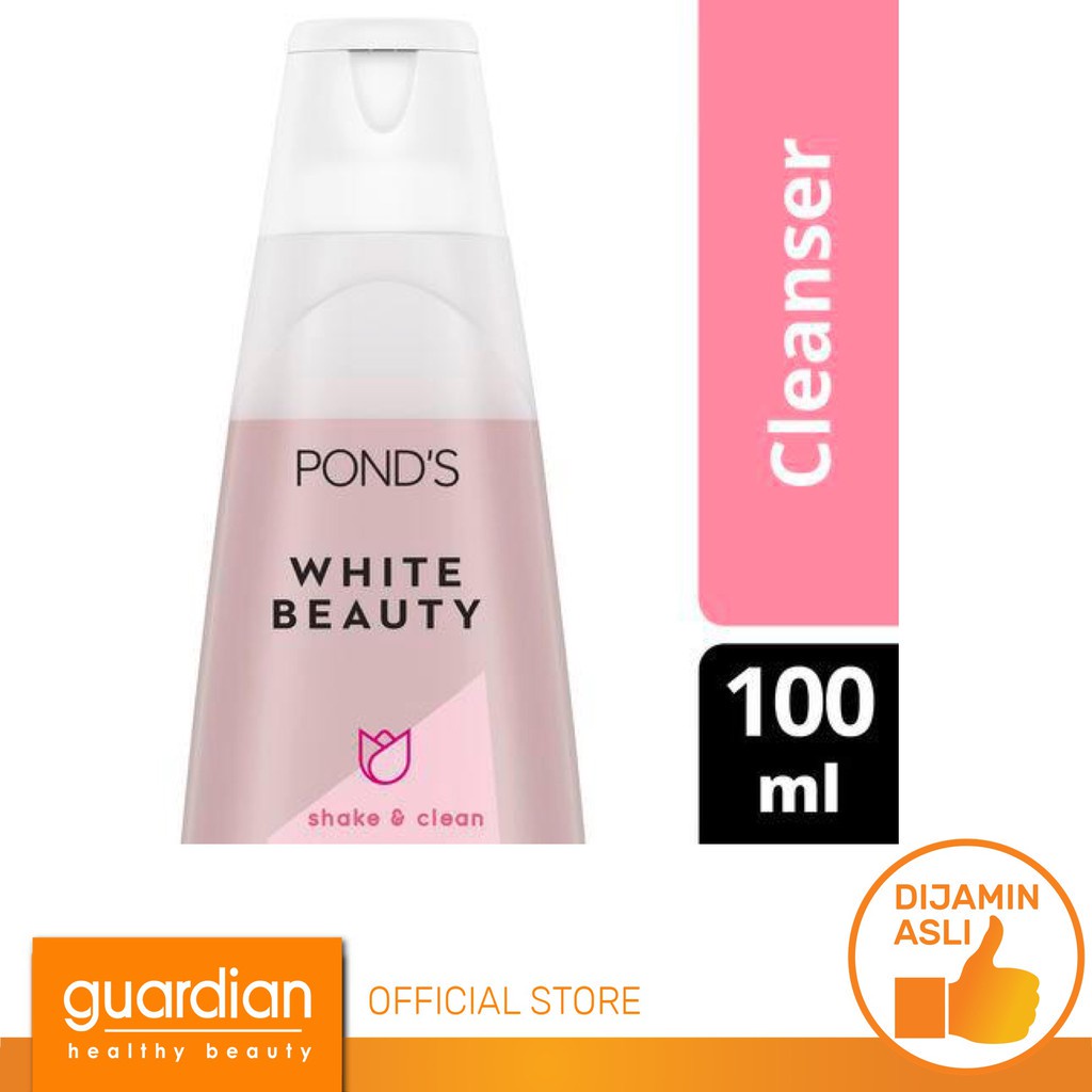 Jual POND'S White Beauty Shake & Clean 100ml | Shopee Indonesia
