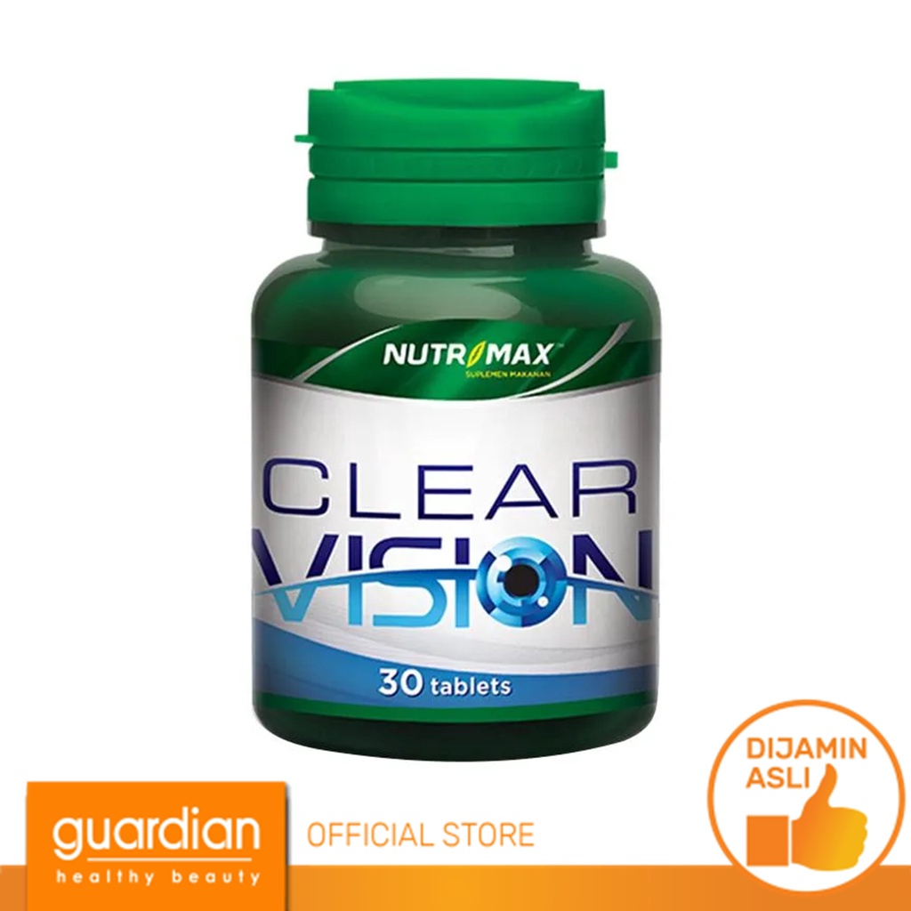 Jual NUTRIMAX Clear Vision 30s Vitamin Mata Minus Obat Glukoma Infeksi ...