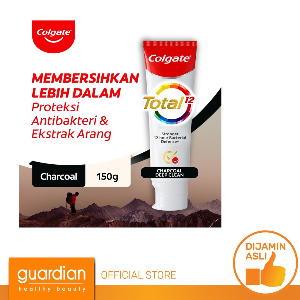Jual COLGATE Tooth Paste Charcoal Deep Clean 150g | Shopee Indonesia