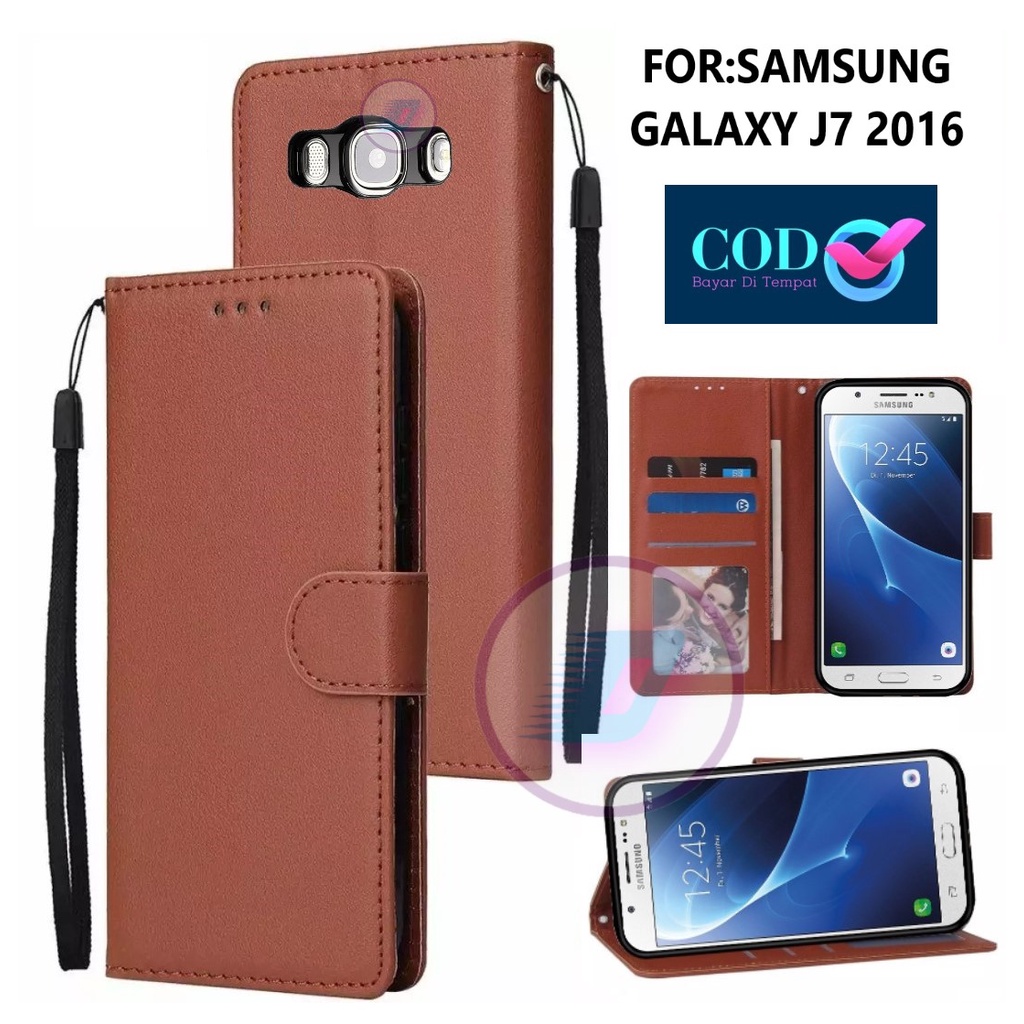 J7 2016 Samsung Galaxy J7 Flip Cover Jual Leather Flip Cover