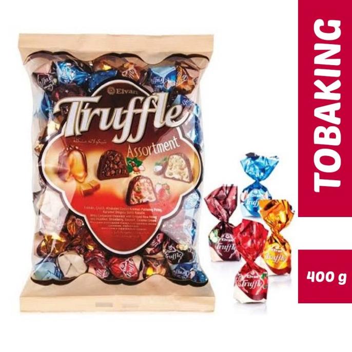 Jual PROMO Elvan Truffle Chocolate Assortment 400g Cokelat Aneka Rasa