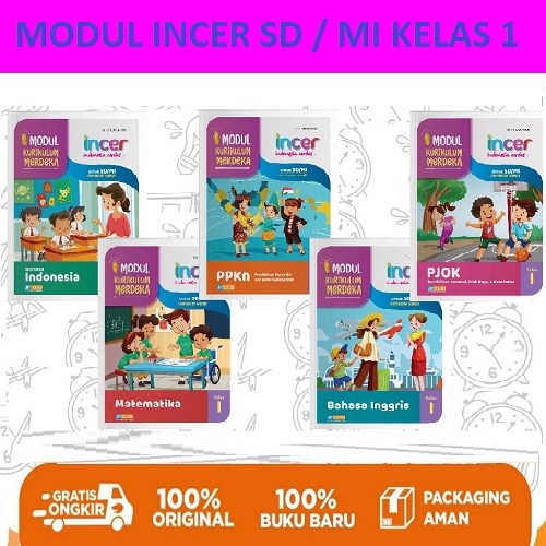Jual JP Books - Modul Incer SD / MI Kelas 1 Kurikulum Merdeka ...