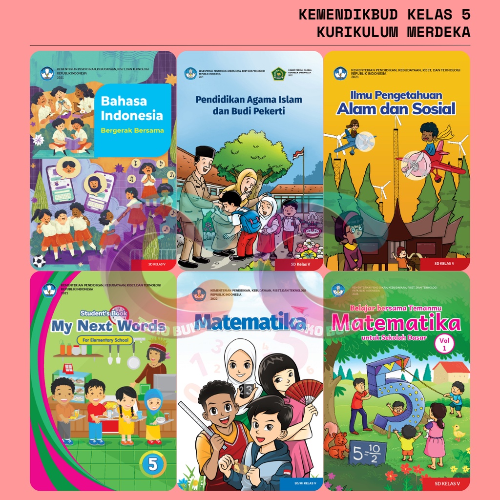 Jual BUKU Kemendikbud Diknas Kelas 5 Sd Kurikulum Merdeka Bahasa ...