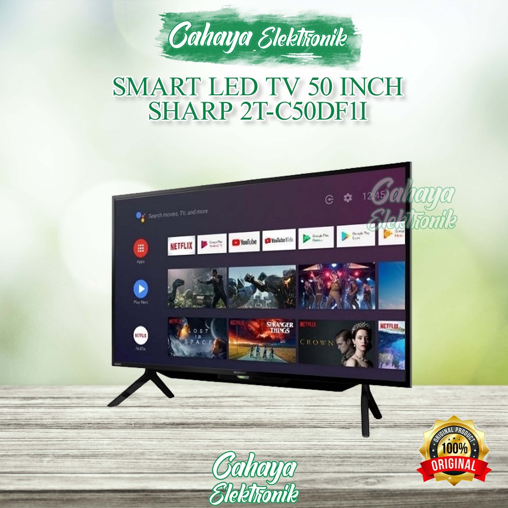 Jual SHARP LED SMART DIGITAL TV 50 INCH 2TC50DF1I 2T C50DF1I