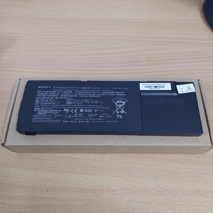 Genuine Sony Laptop Battery For VPCSB Series - VGP-BPS24, VPC-SB11FXB, VPC-SB190S, New