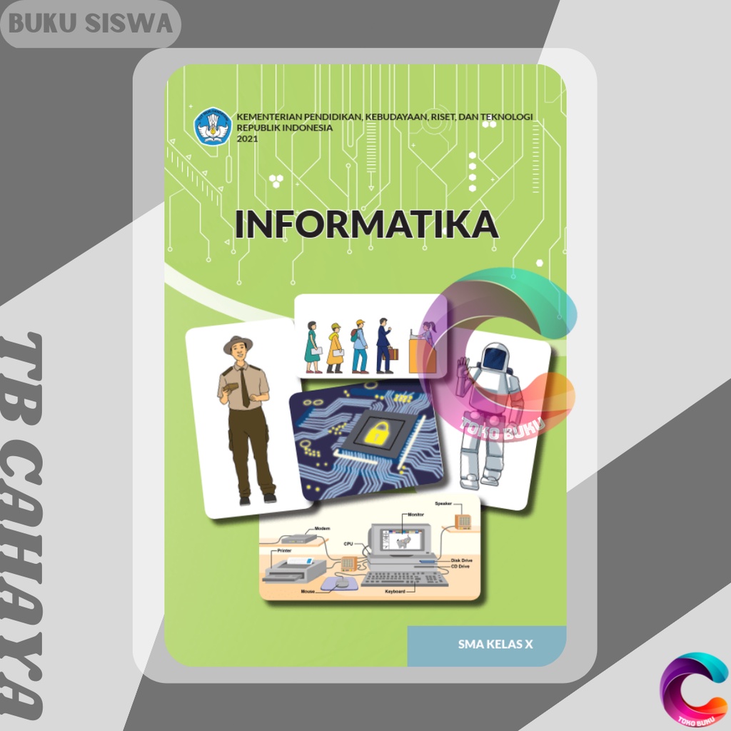 Jual BUKU Informatika SMA Kelas X XI 10 11 Kurikulum MERDEKA ...