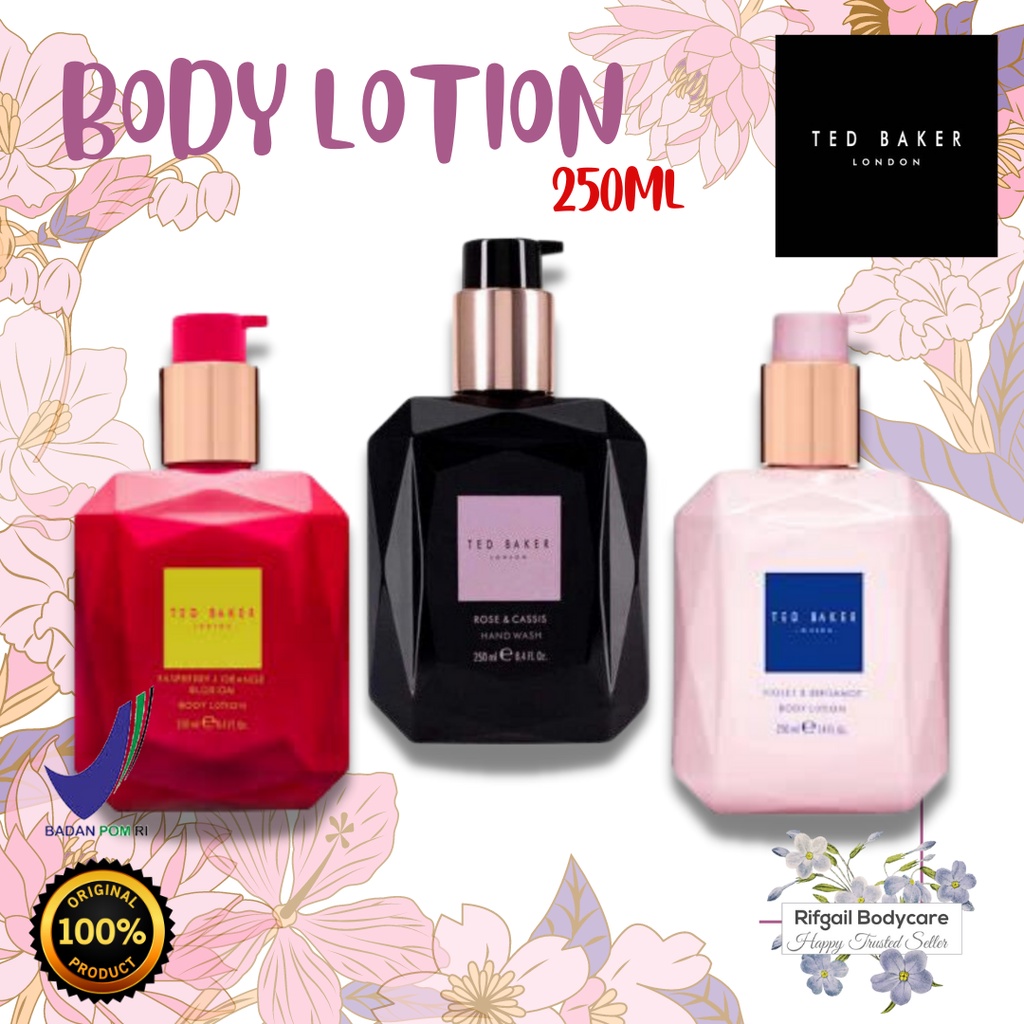 Jual TED BAKER Body Lotion 250ml Original Konter Resmi | Shopee Indonesia