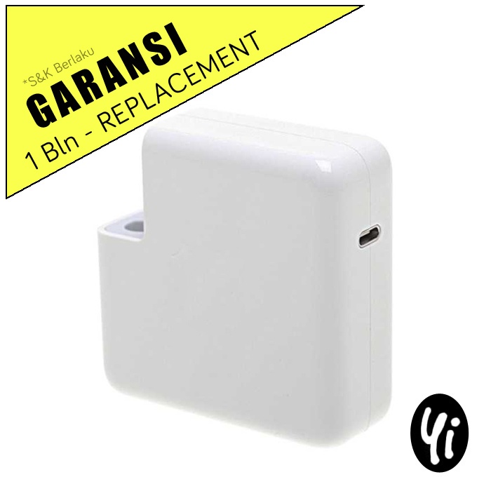 Jual Kepala Charger Macbook Pro 13 Inch 61 Watt Power Adapter Port
