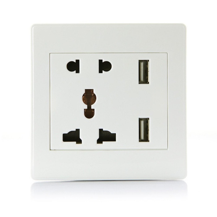 Jual Stop Kontak Universal Electric Socket UK EU US Colokan Listrik ...