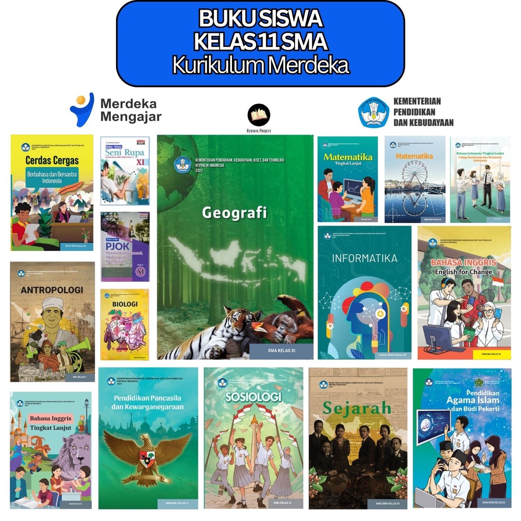 Jual Buku Paket Kurikulum Merdeka SMA Kelas 11/XI - Edisi Terbaru ...