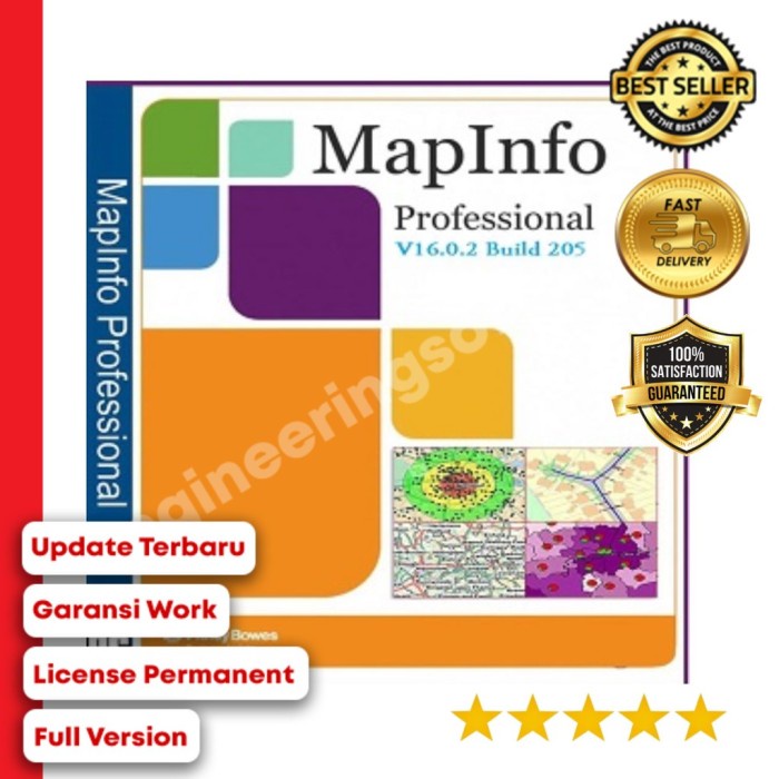 Jual Run MapInfo Professional V16.2 Build 205 X 64 | Shopee Indonesia