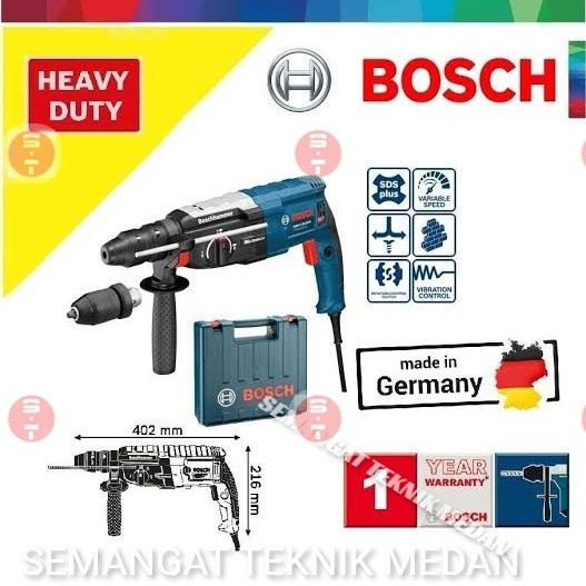 Jual GBH2-28DFV MESIN BOR BETON ROTARY HAMMER SDS PLUS BOSCH GBH 2-28 ...