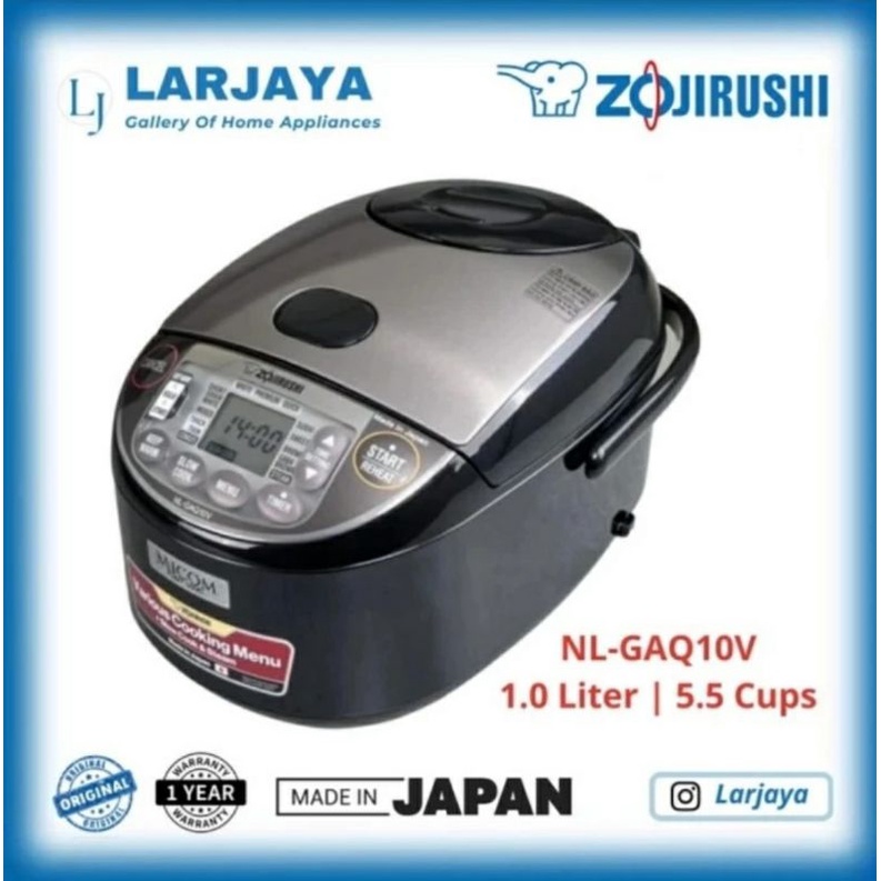 Jual RICE COOKER ZOJIRUSHI NLGAQ10V 1,0 LITER/5,5 Cups (MADE IN