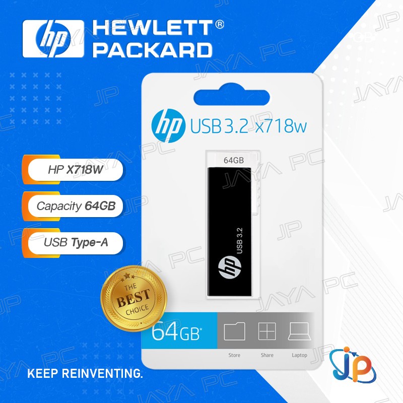 Jual Flash Disk HP X718W 64GB Flashdisk 64 GB USB 3.2 Shopee Indonesia