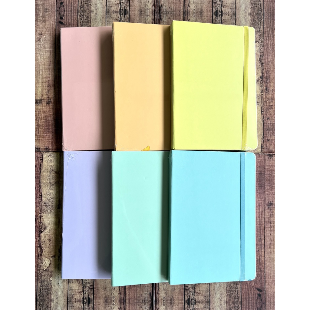 Jual Agenda Hardcover Notebook - Notepad Warna Pastel Mikirei BG-653 ...