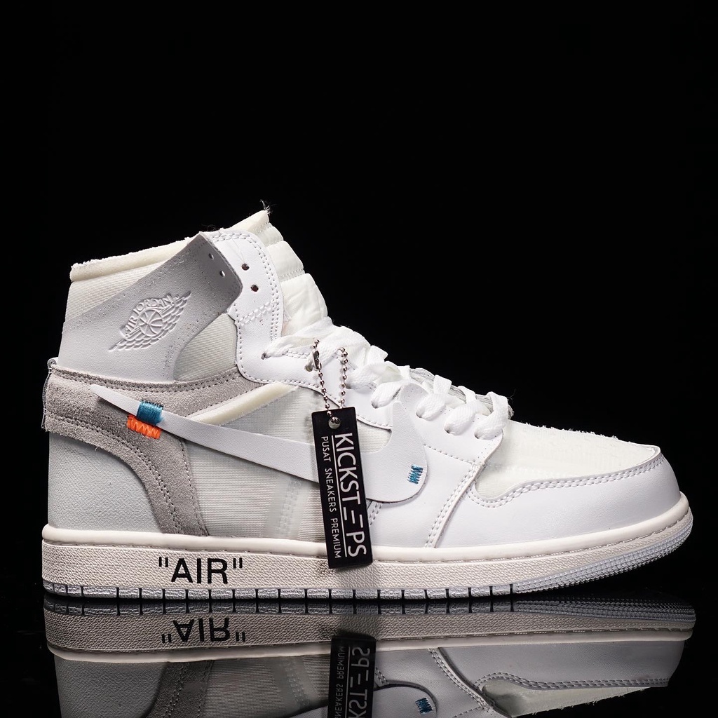 Jordan x off white on sale harga