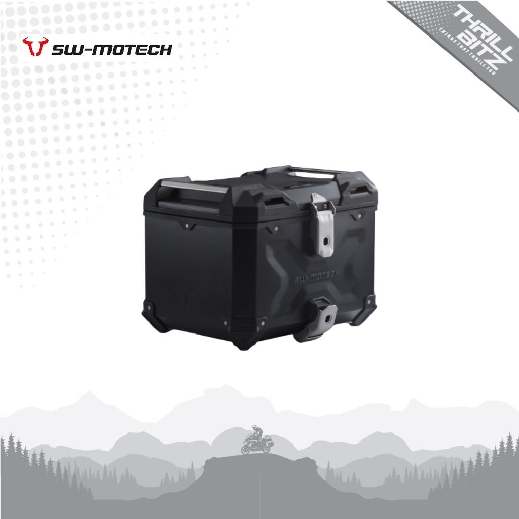 Schienale Passeggero SW-MOTECH Per Top Case TRAX ADV - Nero, In Gommapiuma, Comodo Per Viaggi Lunghi