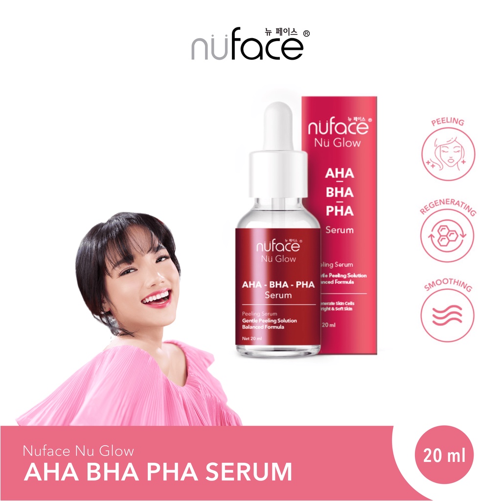 Jual Nuface Nu Glow AHA-BHA-PHA Serum | Shopee Indonesia