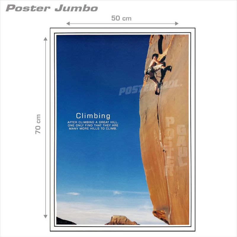 Jual Poster Panjat Tebing Ukuran 50 x 70cm | Shopee Indonesia