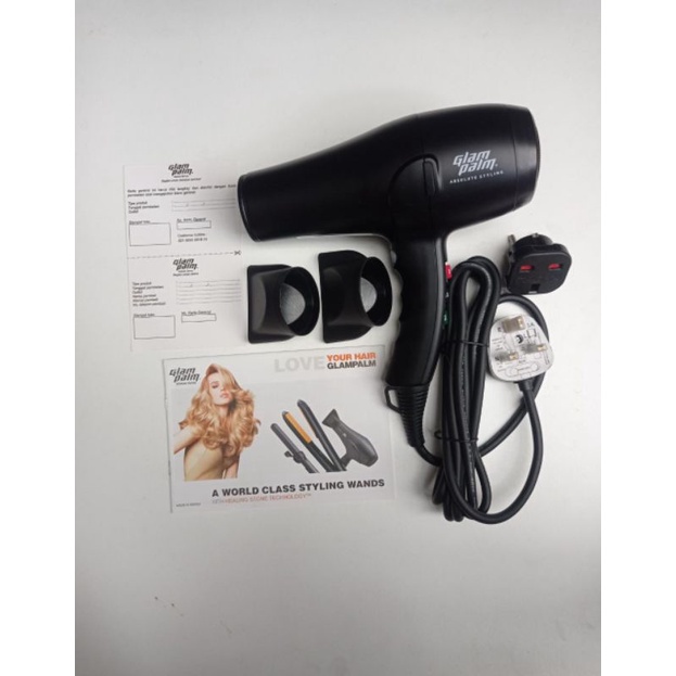 Jual Hair Dryer GLAM PALM GP710AS (Baca Deskripsi) Shopee Indonesia