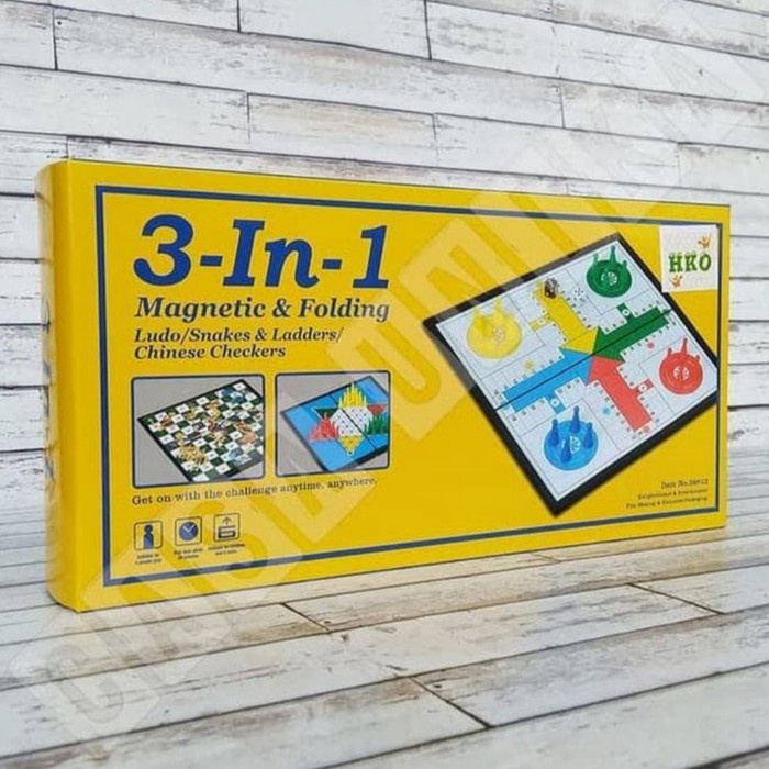 Jual 3 in 1 Magnetic Ludo, Ular Tangga, dan Halma - Board Game | Shopee ...