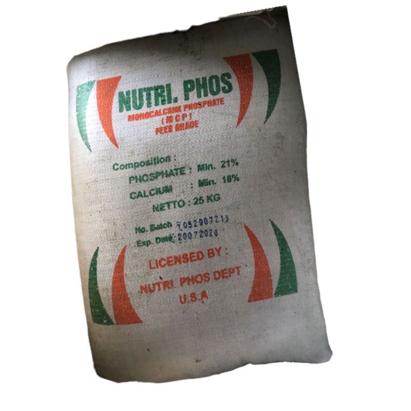 Jual Feed Additif Mcp Mono Calcium Phosfat Nutripos Feed Additif Pakan Ternak Kemasan Kg