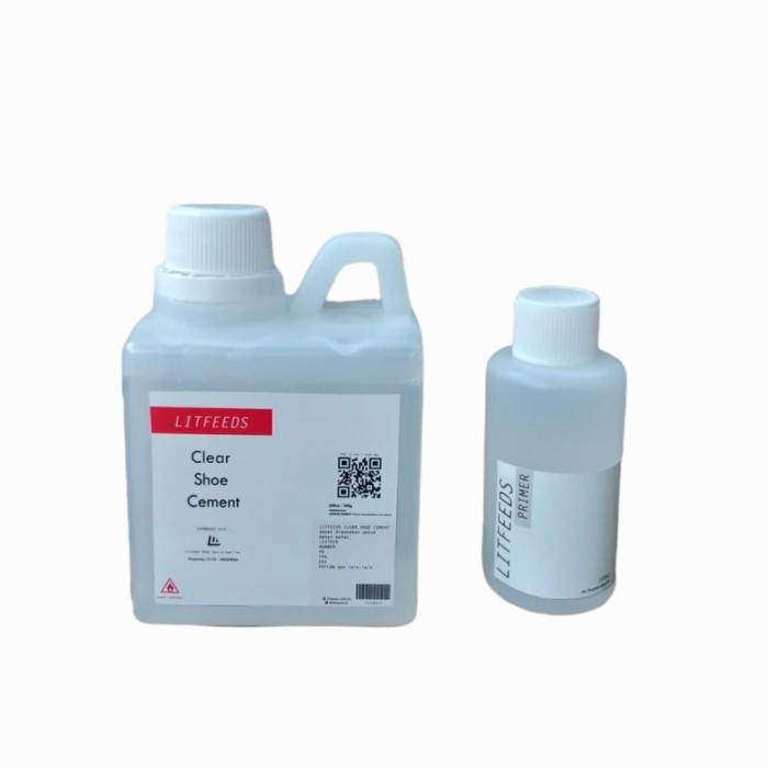 Jual Litfeeds Clear Shoe Cement/Lem Sepatu/lem bening/bukan shoe goo