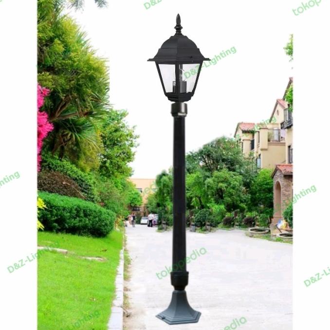 Jual Lampu Taman Tiang - Lampu Taman Klasik - Lampu Taman Outdoor 019 2 ...