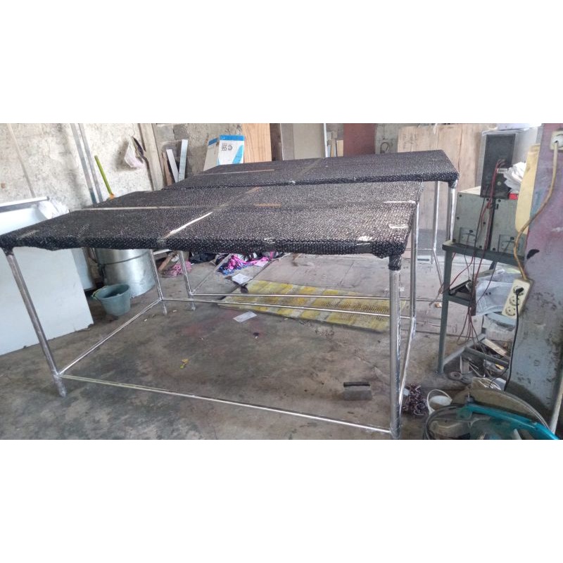 Jual meja stenliss 2meter /meja produksi roti | Shopee Indonesia
